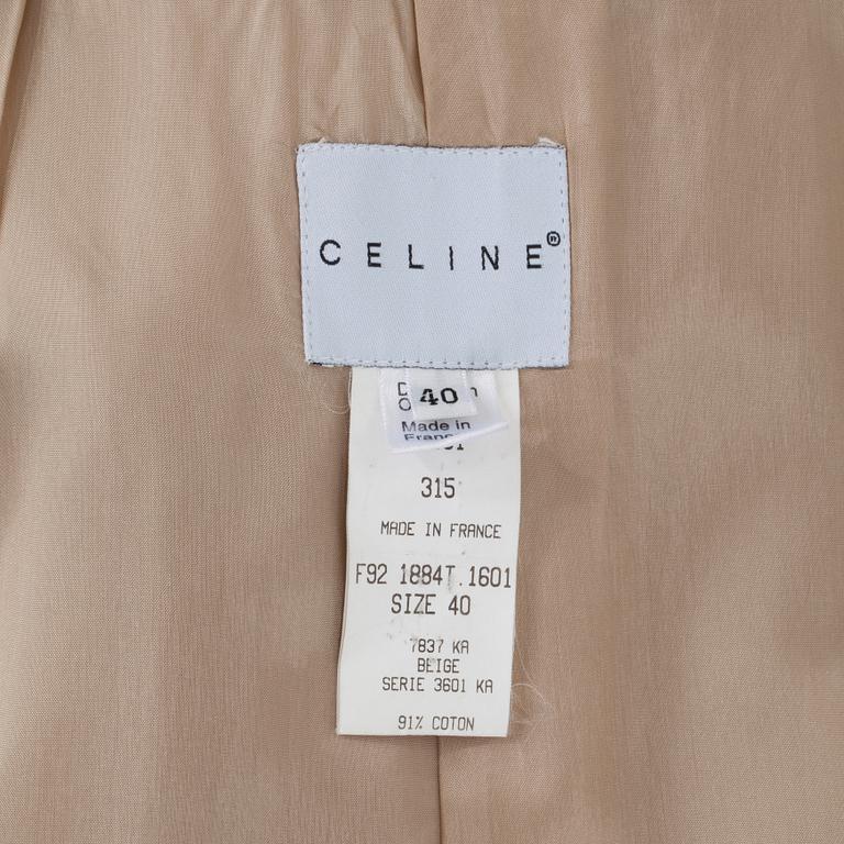 CELINE, trenchcoat, fransk storlek 40.