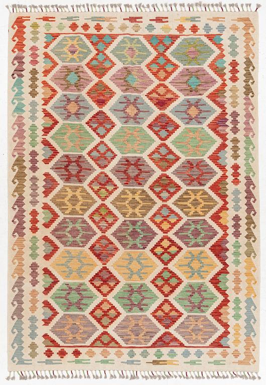 Kelim, modern, ca 240 x 170 cm.