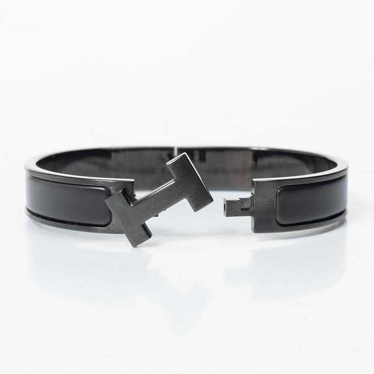 Hermès, bracelet, "Clic H, La Finition So Black".