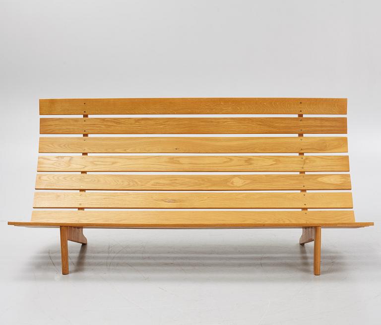 A sofa with a stool, Erik Jørgensen Møbelfabrik, Denmark.