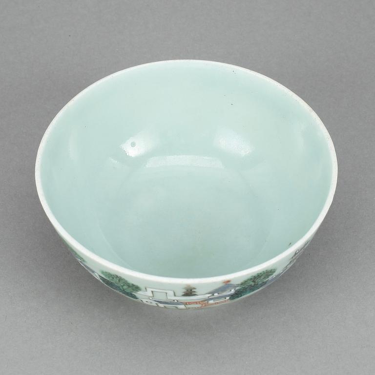 SKÅL, porslin, Kina, 1800-tal.