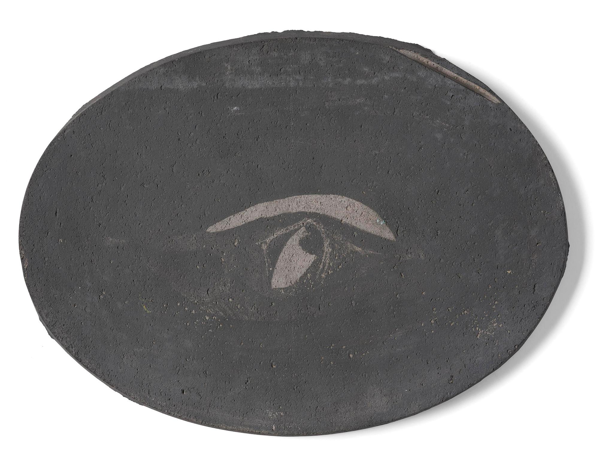 Antoni Tàpies, "Signe gris".