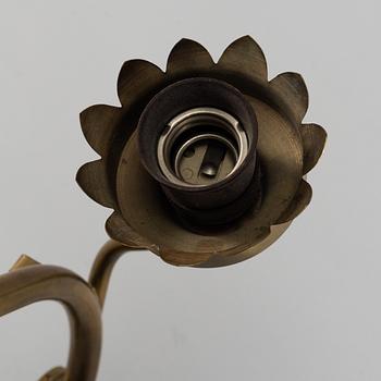 A MID 20TH CENTURY WALL LIGHT, Astra.