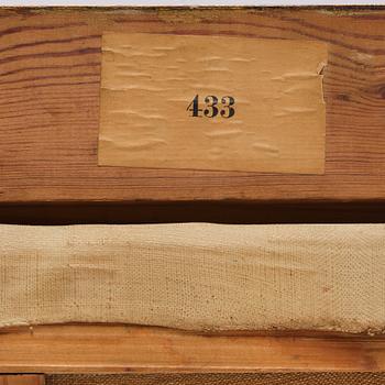 Robert Thegerström, Villa Tallbacken om vintern.