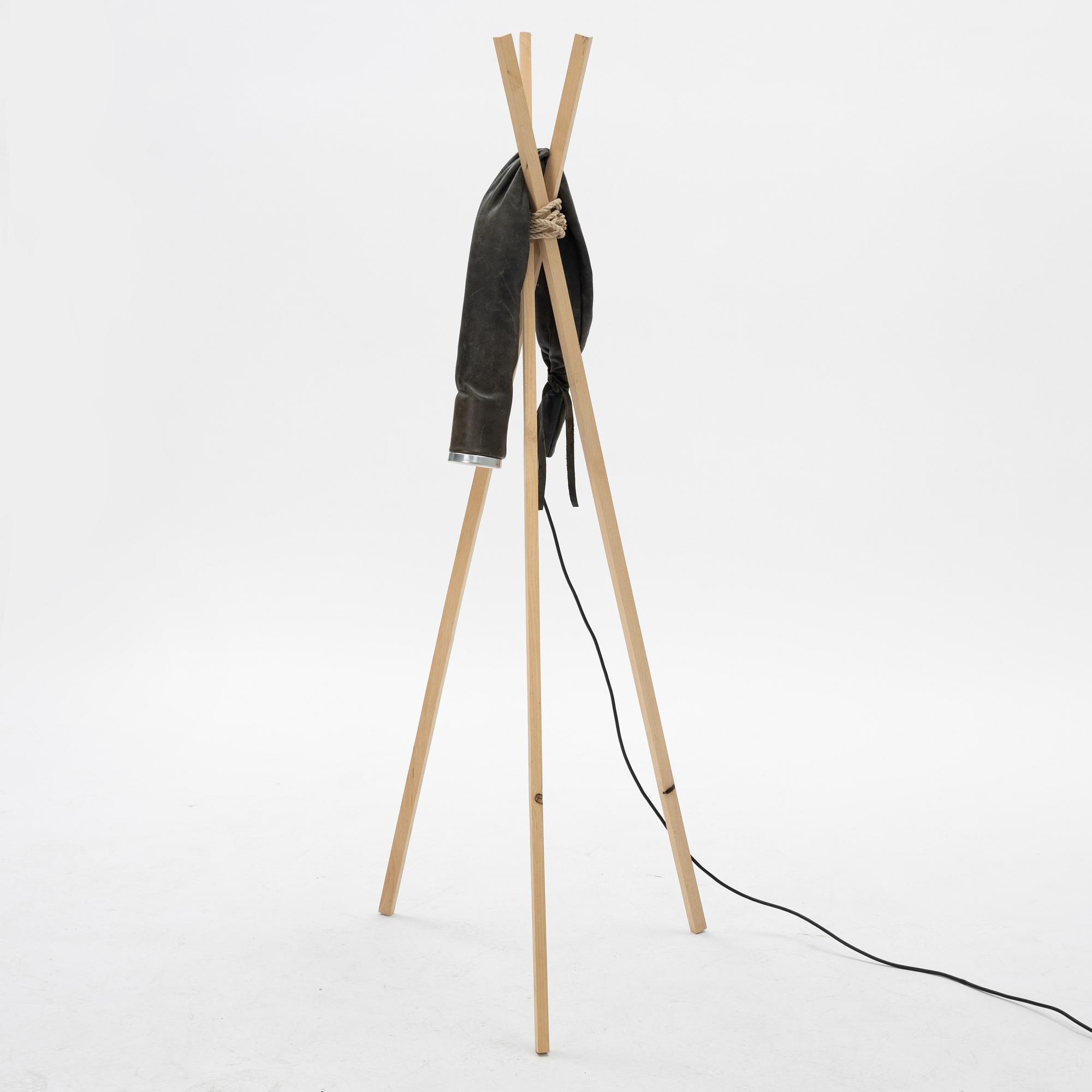 Jonas Bohlin, a 'Larv' floor lamp, Jonas Bohlin Design, the model designed in 1990.