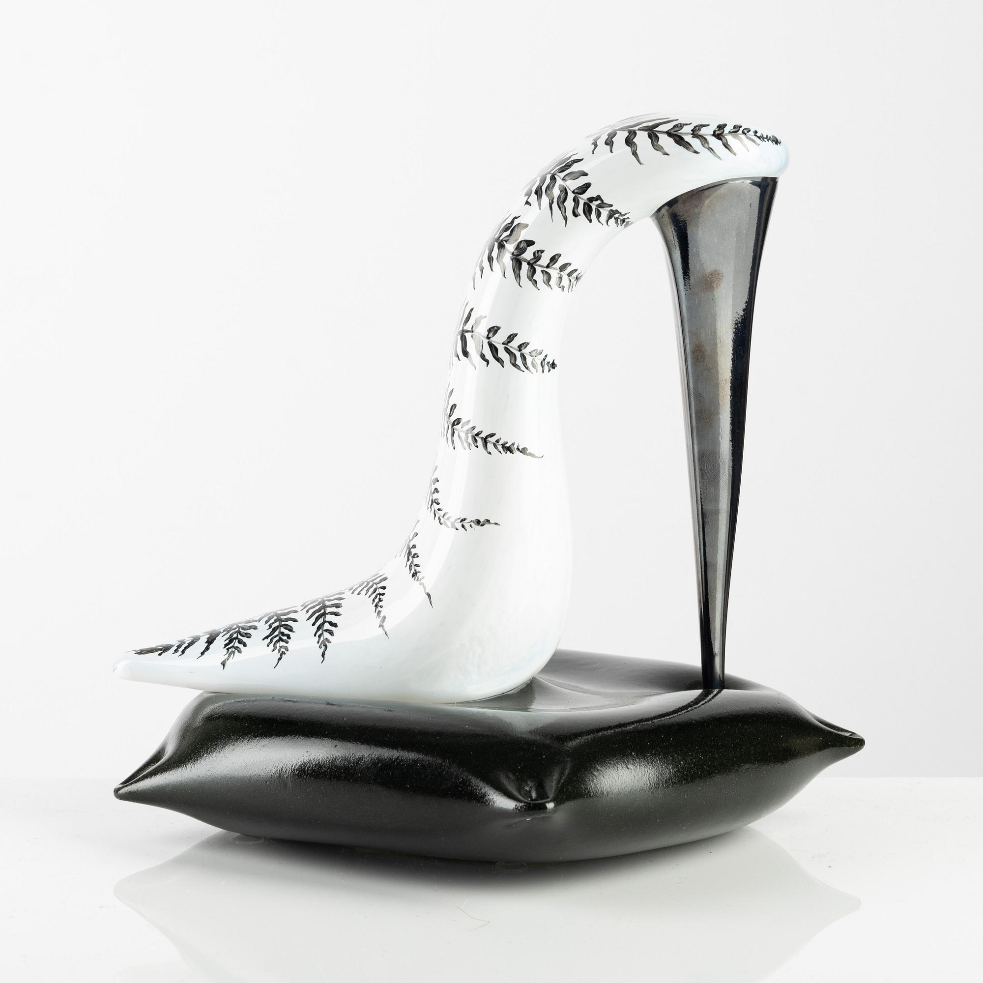 Kjell Engman, a glass sculpture, Kosta Boda, ed. 100.