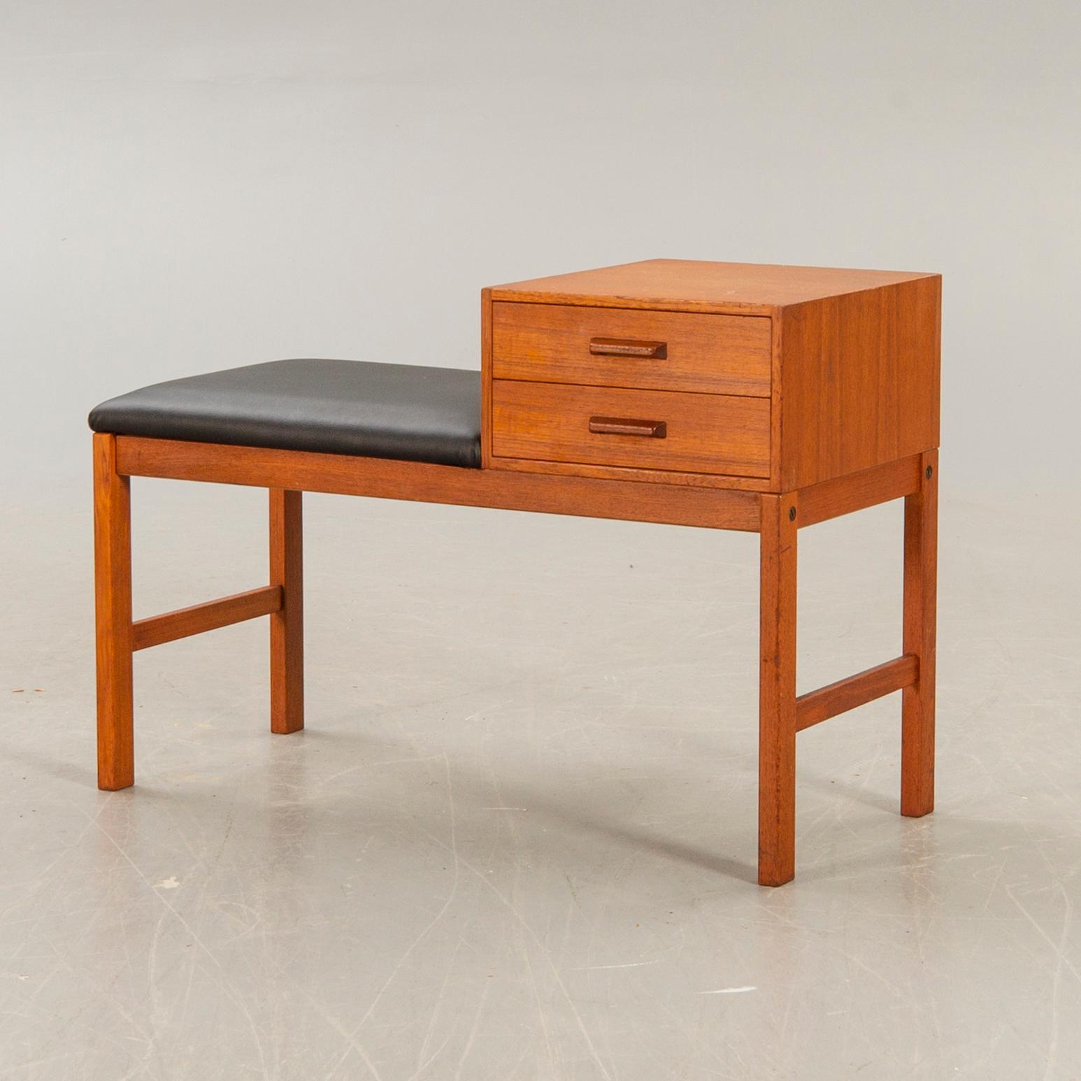 Hallmöbel, teak, Sweden, 1960-tal.