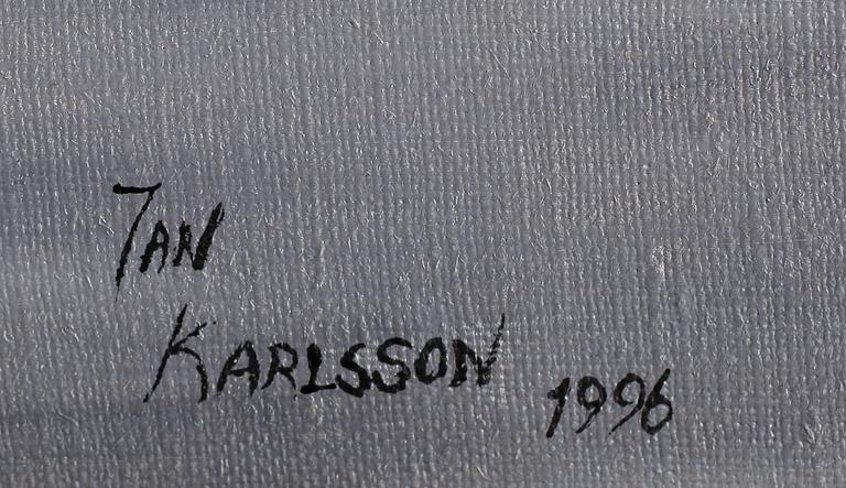 JAN KARLSSON, olja på duk, signerad och daterad 1996.