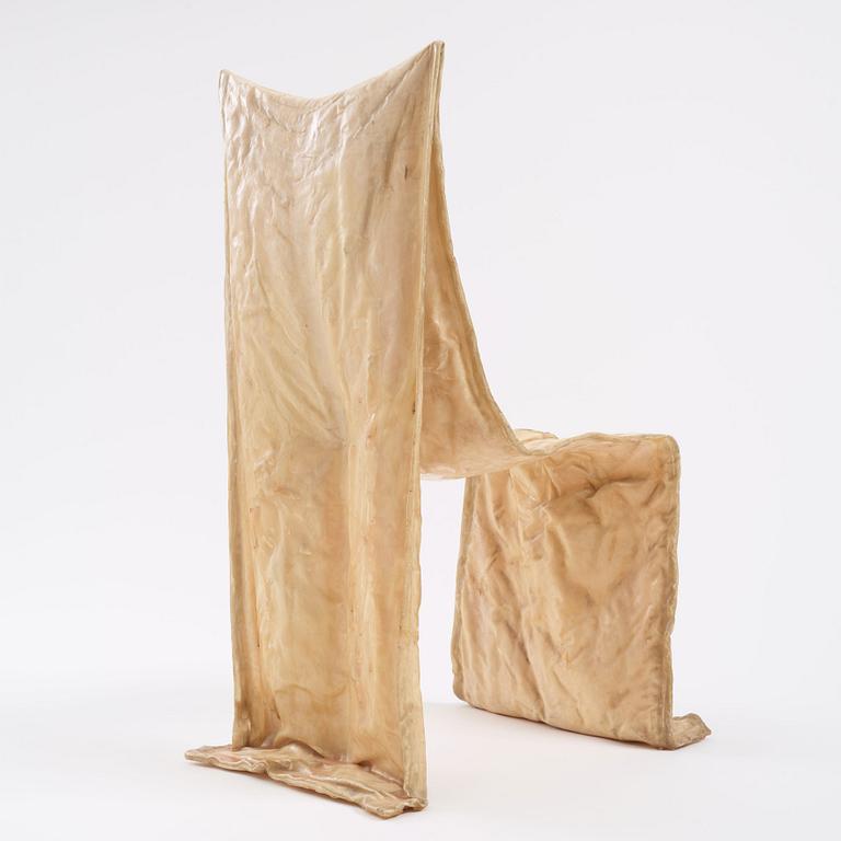 Gaetano Pesce, a "Golgotha" chair, Bracciodiferro, Italy, 1972.