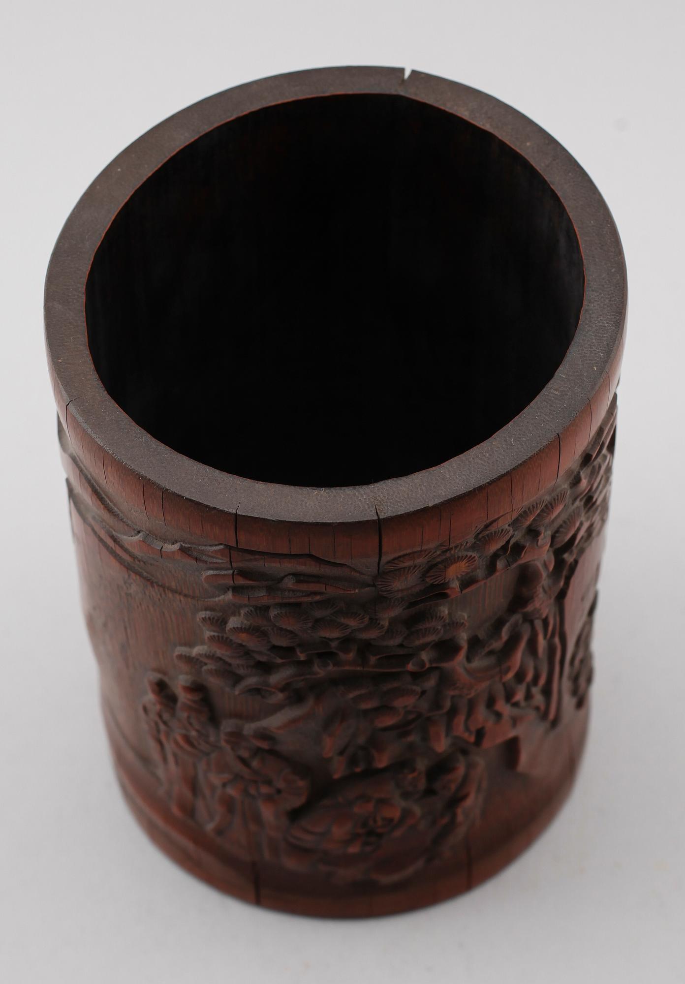 PENSELVAS, bambu, Kina, 1900-tal.