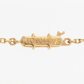 Cartier, halsband, "1895" i 18K guld med briljantslipad diamant.