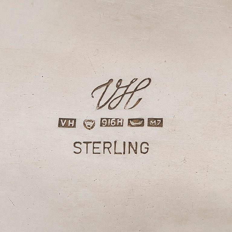 Väinö Hamara, A silver bowl, Helsinki 1965.