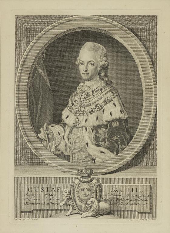 Jacob Gillberg, "Gustaf III", Manuel Carmona, "Hyacinte Collin de Vermont".
