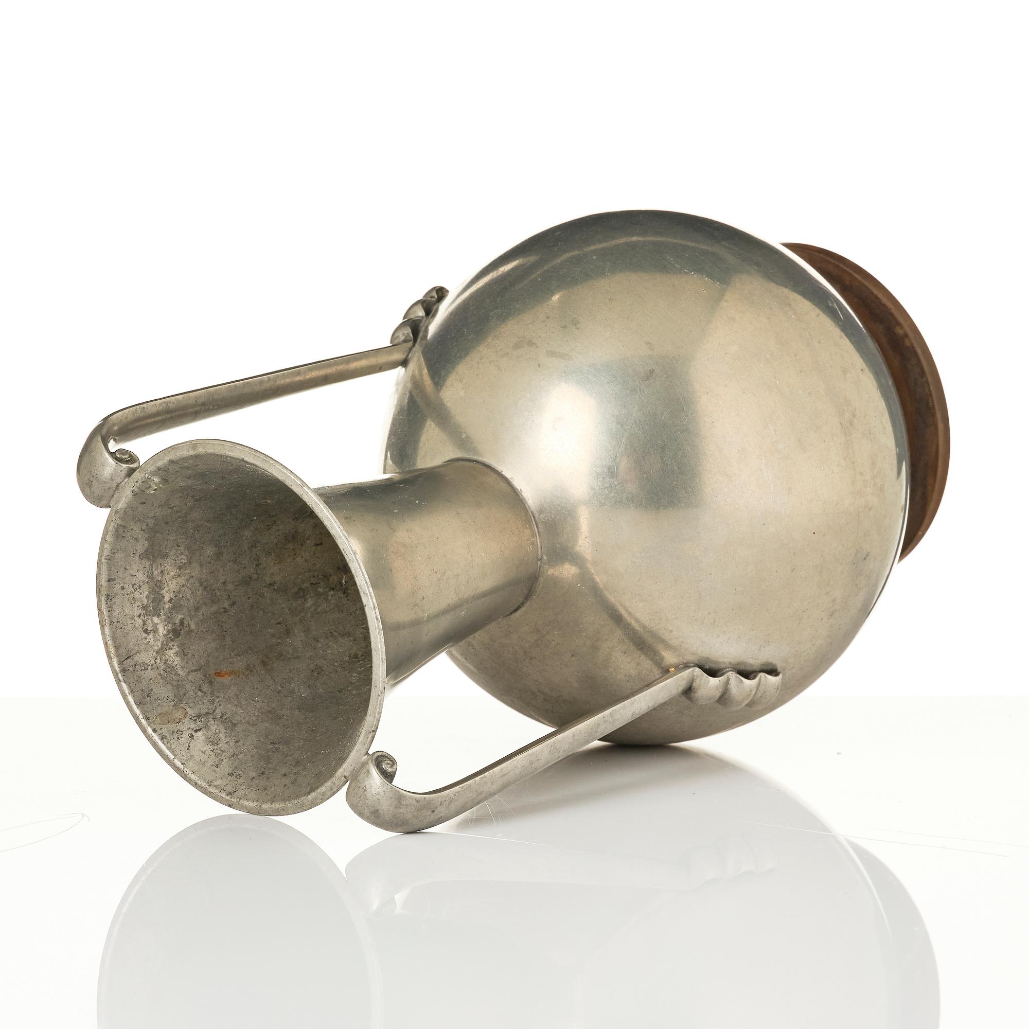 Carl-Einar Borgström, vase, Ystad-Metall, 1936.
