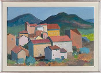 Onni Oja, Village view.