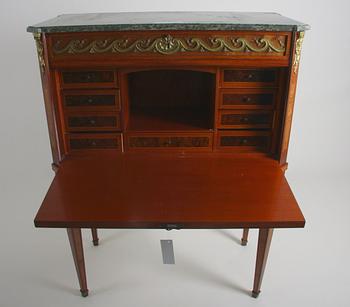 SEKRETÄR, gustaviansk stil, kopia efter Haupt, 1900-tal.
