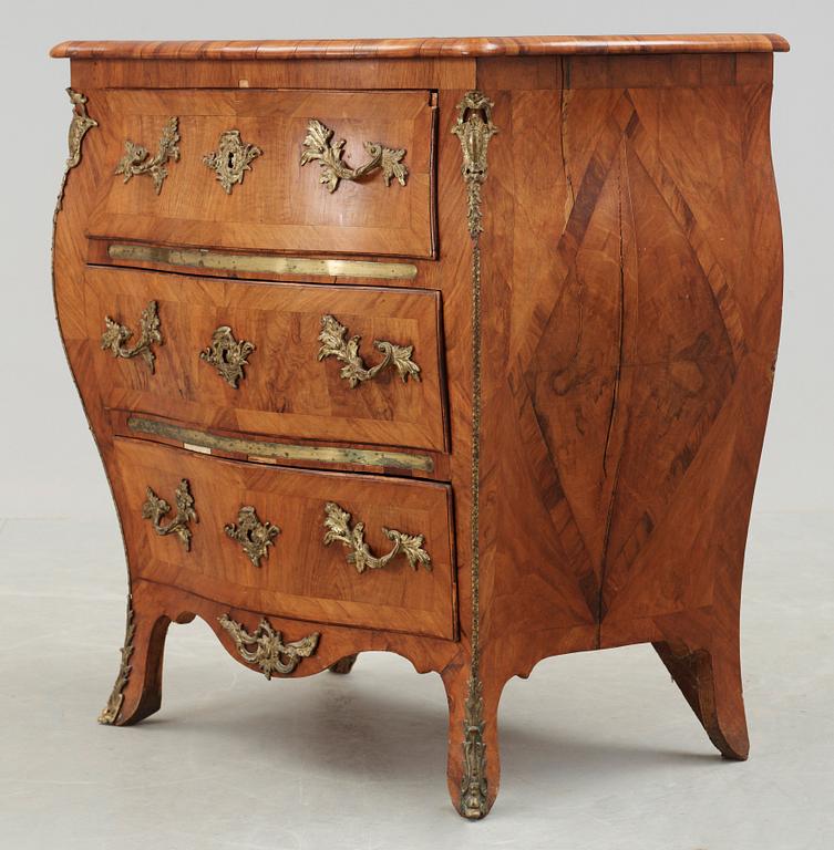 A Swedish Rococo 18th century commode.