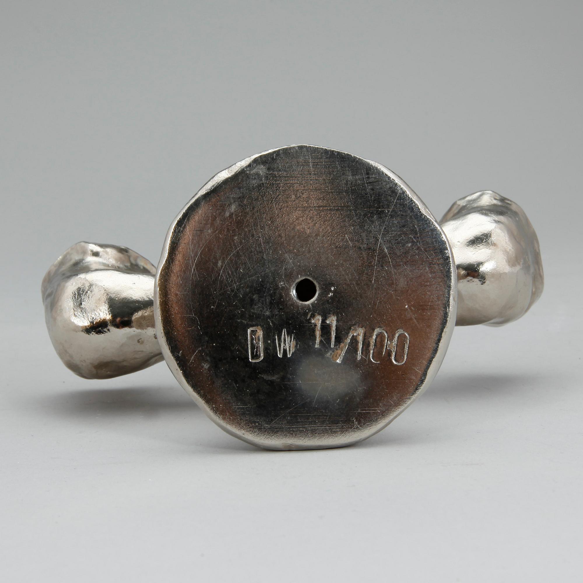 DAN WOLGERS, skulptur/ljusstake, brons, 2007, upplaga 11/100.