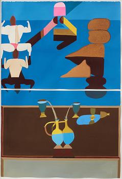 Keegan McHargue, executed in 2006, gouache on paper.