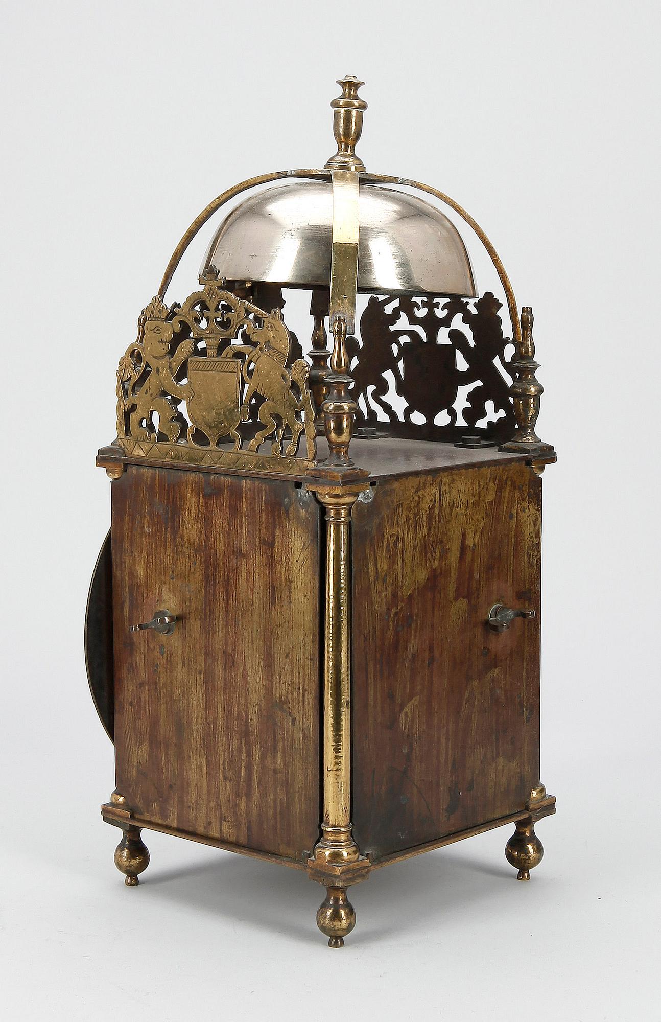 LANTERN CLOCK, England, barockstil 1800-tal.