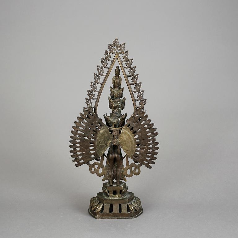SKULPTUR, brons, modern tillverkning.