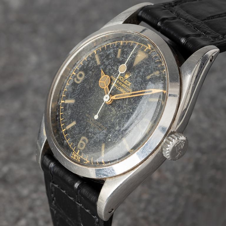 Rolex, Explorer, "Nobel family", "Radium Chapter ring OCC Dial", ca 1956.