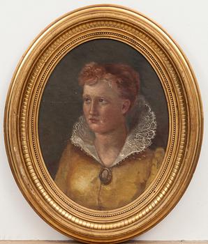 OKÄND KONSTNÄR, olja på duk.