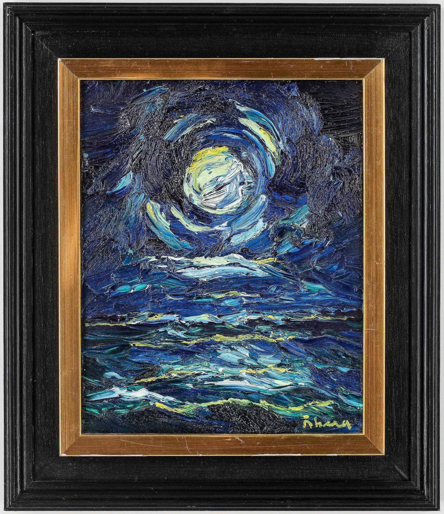 BENGT ÅBERG, olja på duk, signerad.