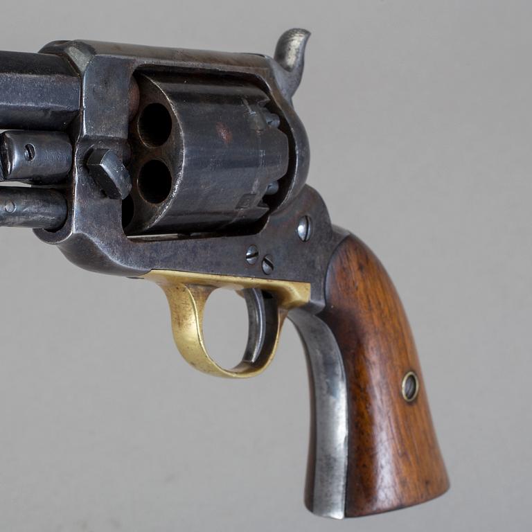 SLAGLÅSREVOLVER, Eli Whitney Navy Revolver, 1800-talets mitt, kaliber 36.