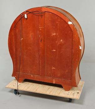 VITRINSKÅP, art-decostil, 1900-talets andra hälft.