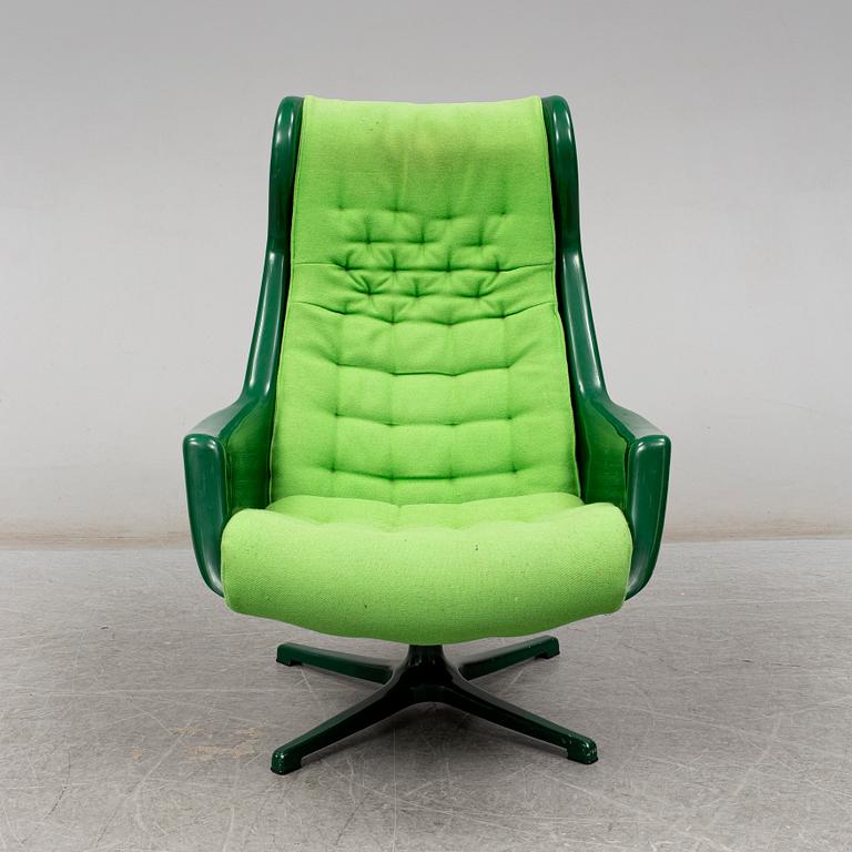 A 'Galaxy' easy chair by Alf Svensson & Yngvar Sandström, Dux, 1970's.