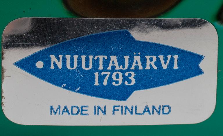 LINTUJA, 2 kpl, lasia, toinen "Pekkasiini", signeeratut O. Toikka Nuutajärvi. 1990-luku.