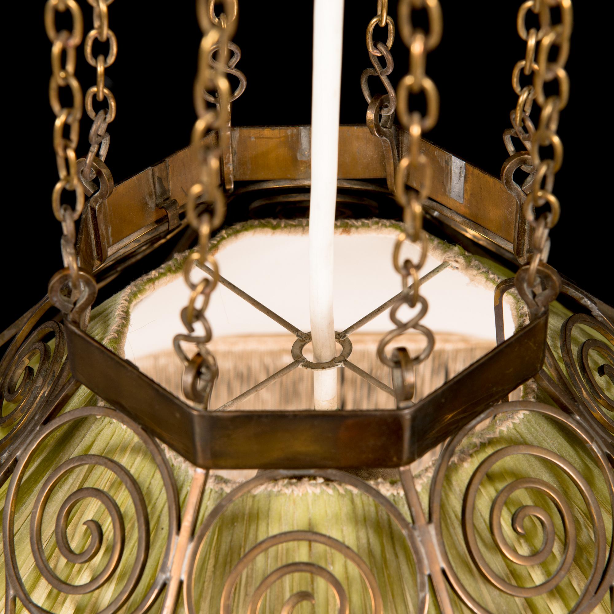 An early 20th century pendant light by Allan Helenius.