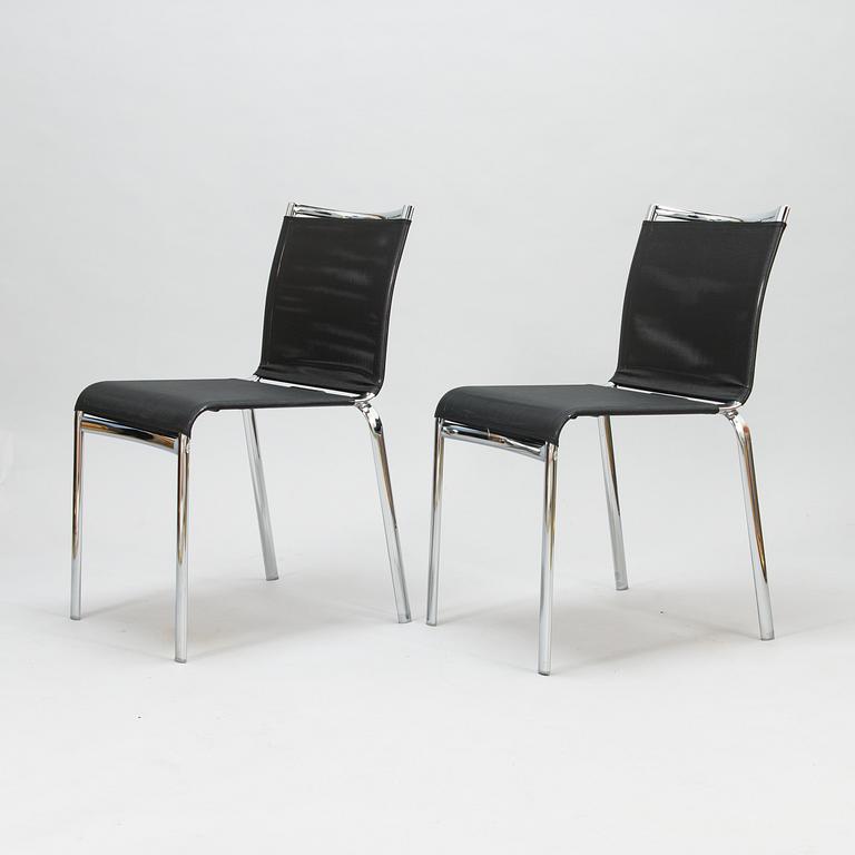 Alberto Meda, six 21st century 'Big frame 441' chairs for Alias.