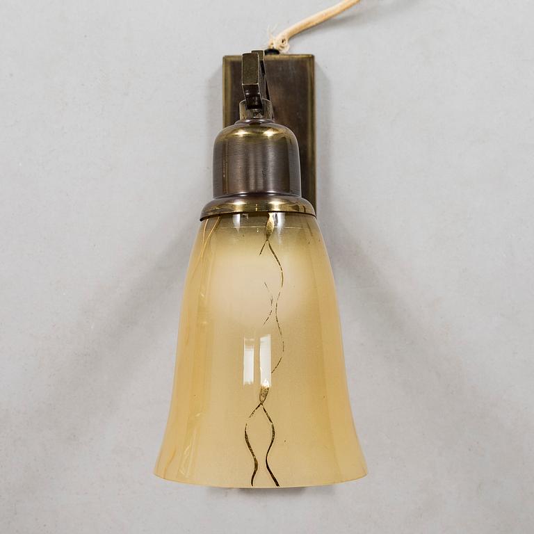 Paavo Tynell, a mid-20th-century wall light by oy Taito ab,