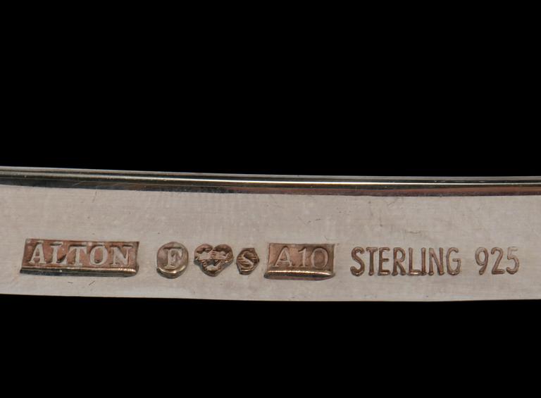 COLLIER, sterlingsilver, Alton, Falköping, 1975. Vikt 63 g.