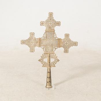 Processional cross, Coptic, Ethiopia.