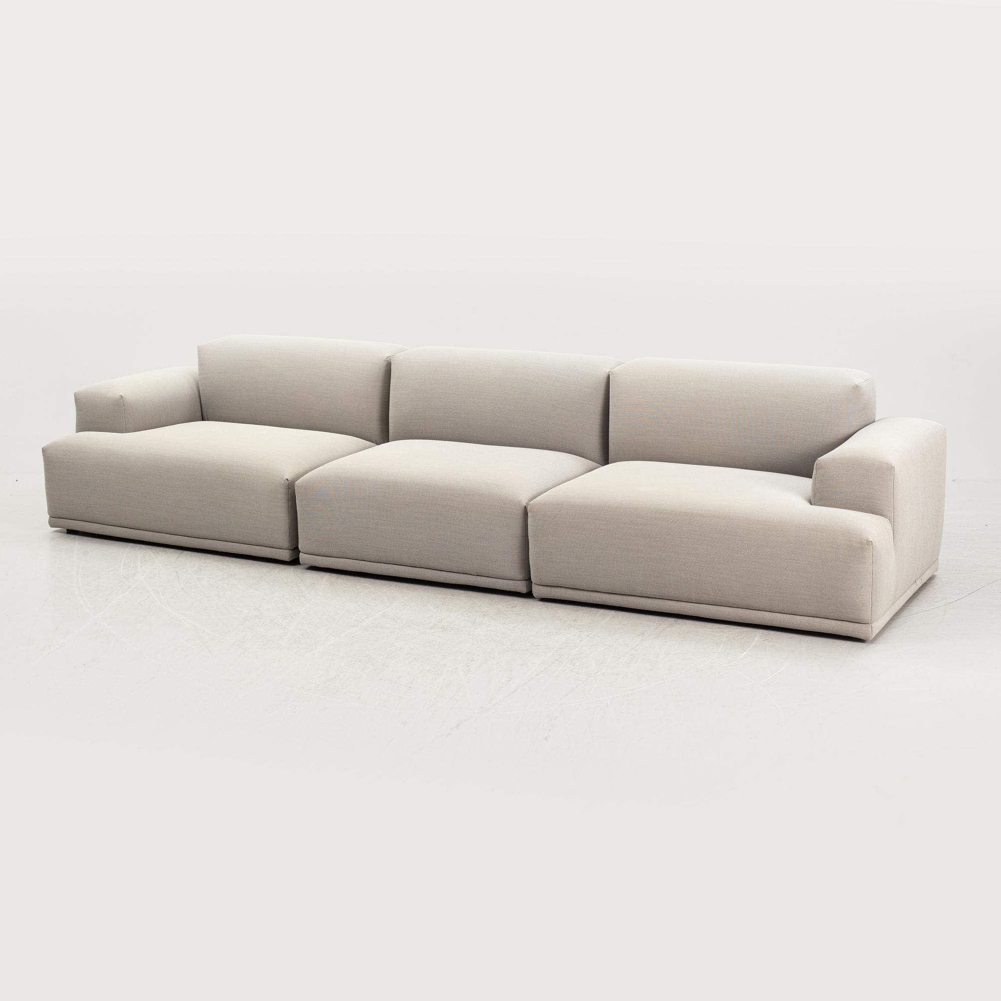 Andersen & Voll, modulsoffa, 3 delar, "Connect", Muuto, samtida.