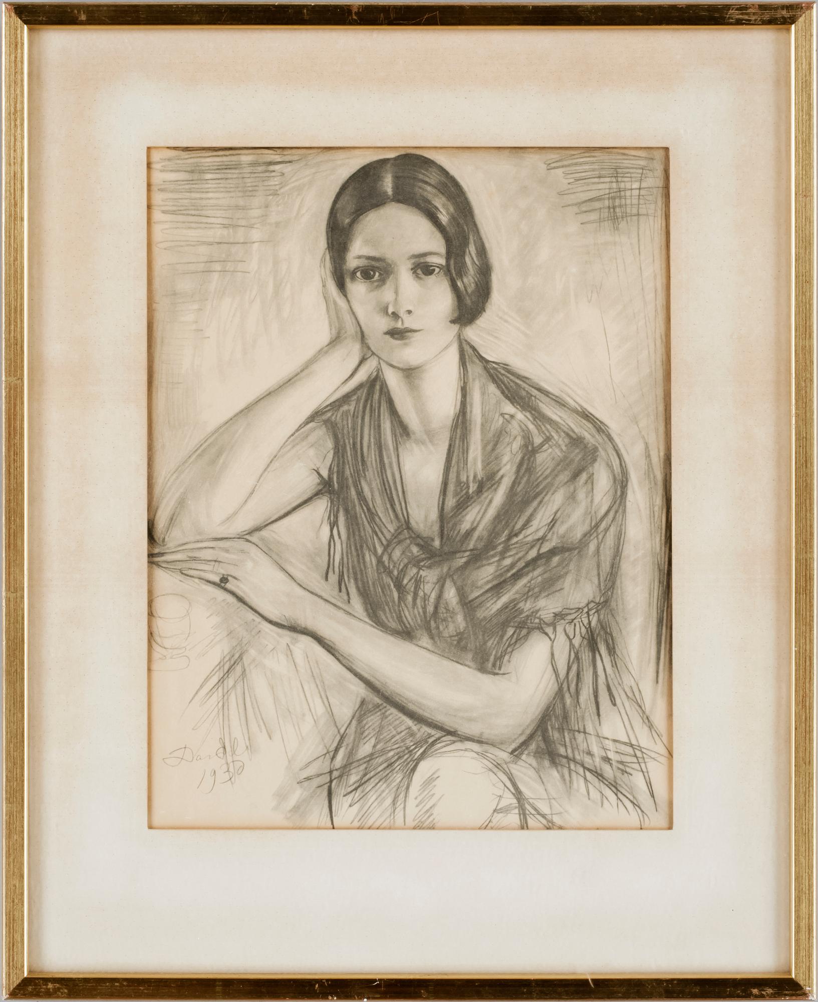 NILS VON DARDEL, efter, 4 st, tryck.