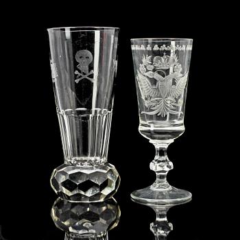 GLAS, 2 st, 1800-1900-tal.