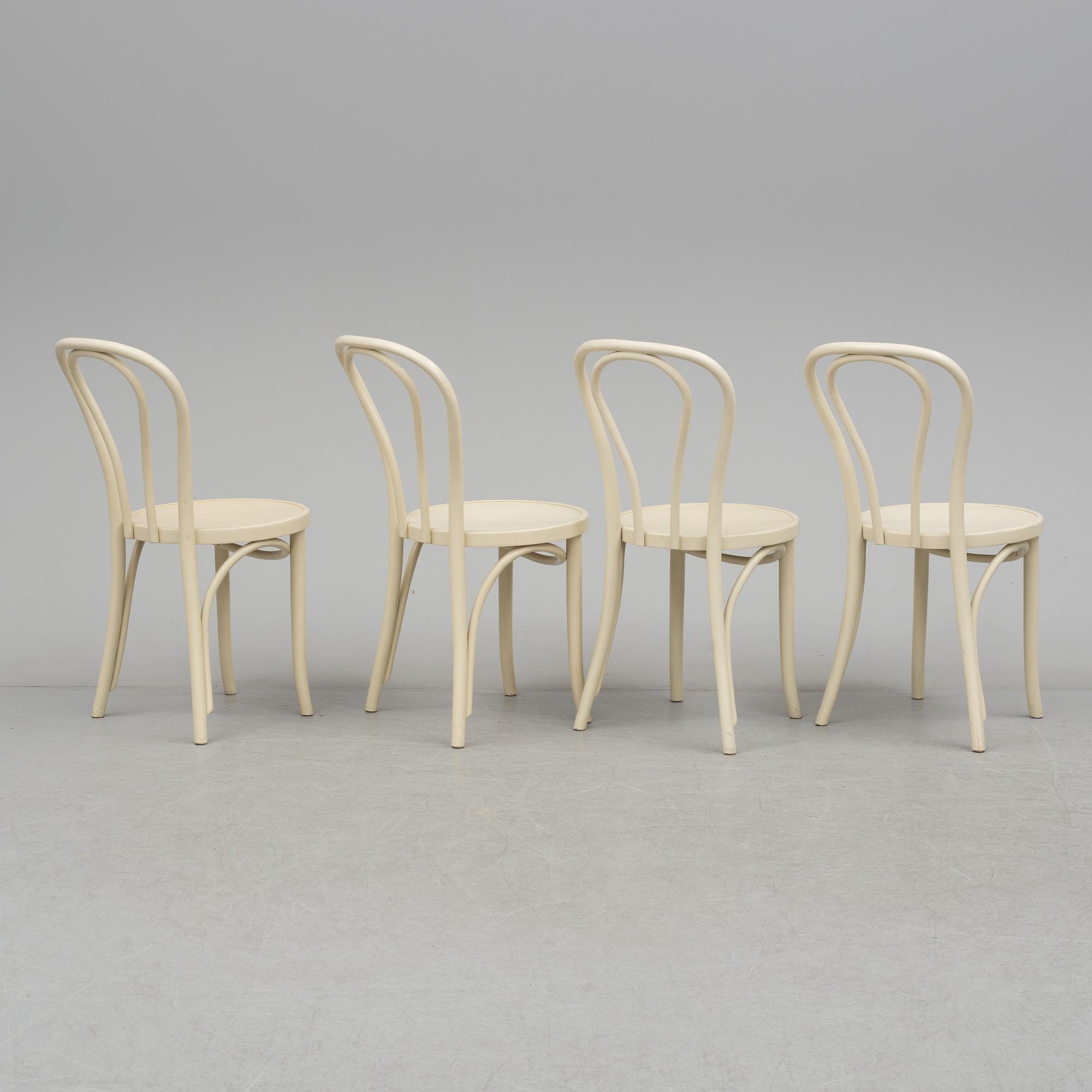 GILLIS LUNDGREN, stolar, 4 st, "Öglan", IKEA, 1970-/80-tal.
