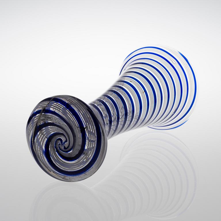 A VASE. Manufactured probably by Charles Bredgem. Nuutajärvi, 1860 speech.