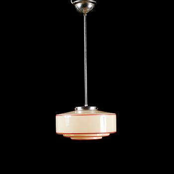 TAKLAMPA, 1900-talets mitt. Höjd 62 cm.