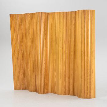 Alvar Aalto, a model 100 folding screen, Artek, Finland.