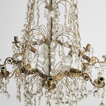 Chandelier, second half of the 19th century.