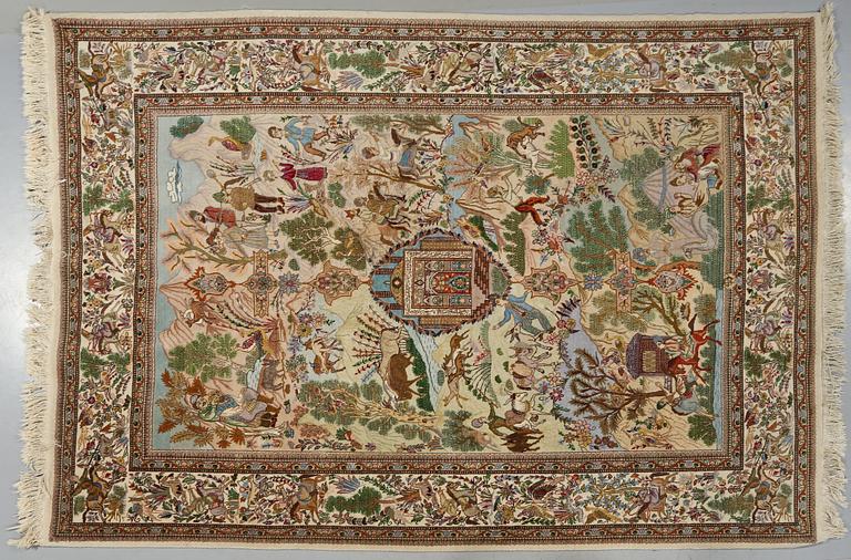 MATTA, troligen Ghom, 188 x 253 cm, old.