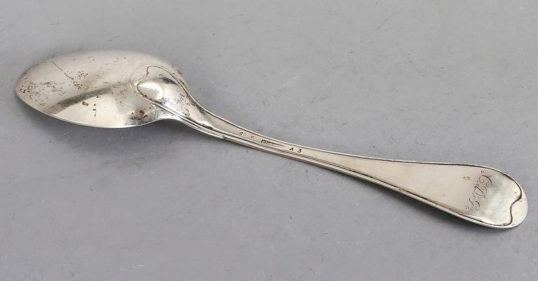 RAGUSKED, silver, Bengt Tornberg, Linköping, 1807. Vikt 150 g.
