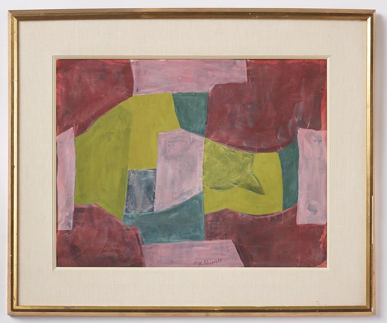 Serge Poliakoff, Untitled.