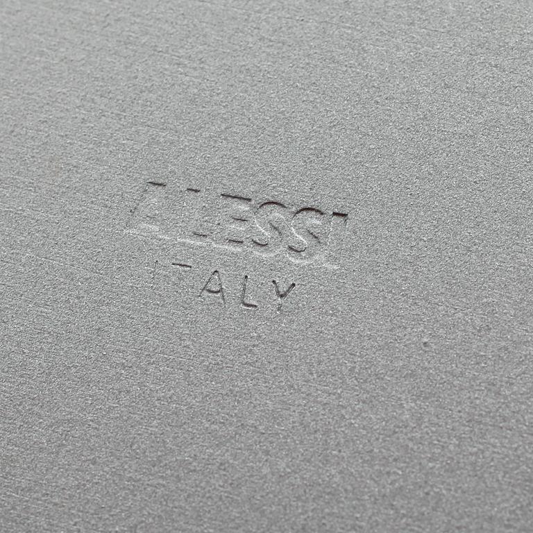 TEKANNA, "Ti-Tang" OCH VATTENKOKARE, "Hot Bertaa", metall och porslin, Philippe Starck, Alessi, 1900-talets andra hälft.