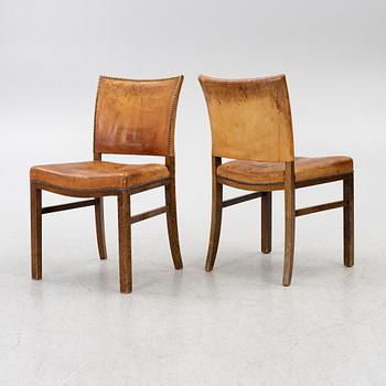 Stolar 8 st, Scandinavian Modern, 1940-tal.